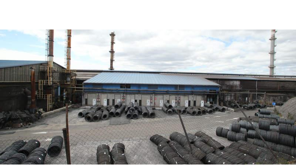 Imagen de archivo de Aceros Roldán, la factoría de Acerinox en Santo Tomás de las Ollas.