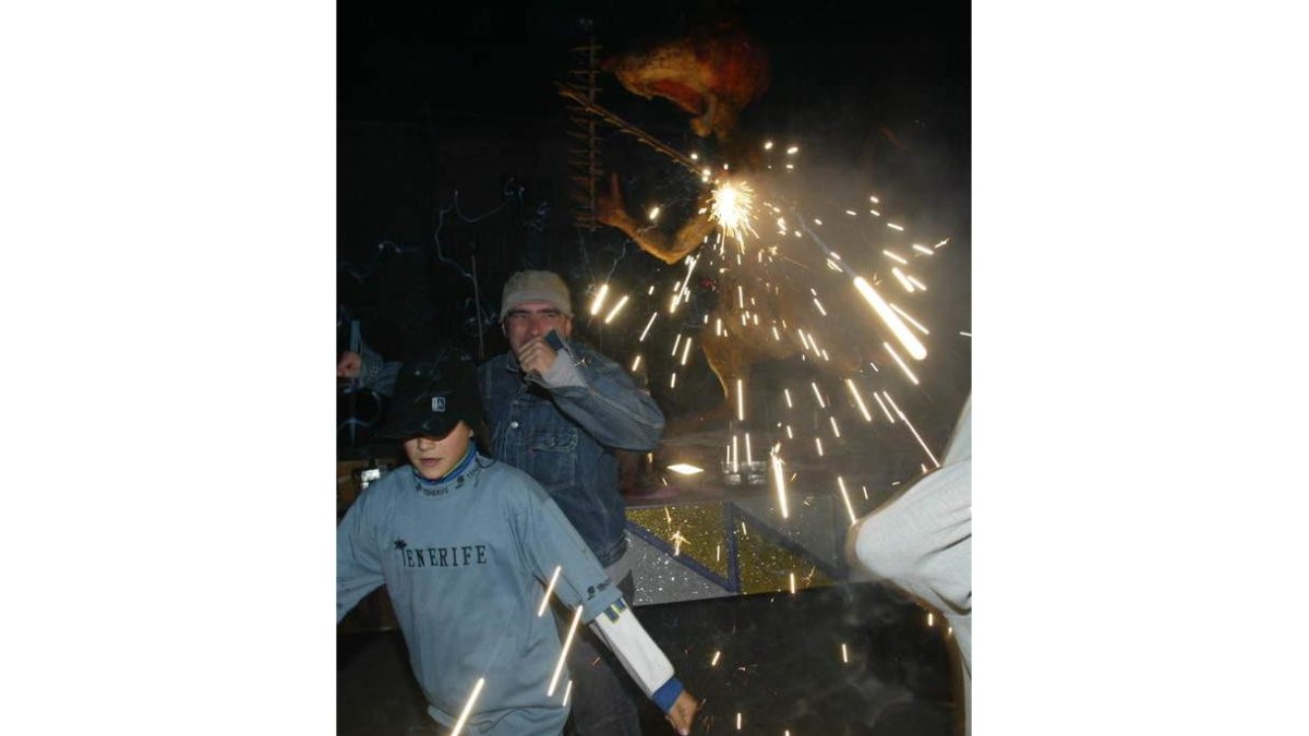 El correfuegos de El Cavalfoc pondrá el broche el lunes.