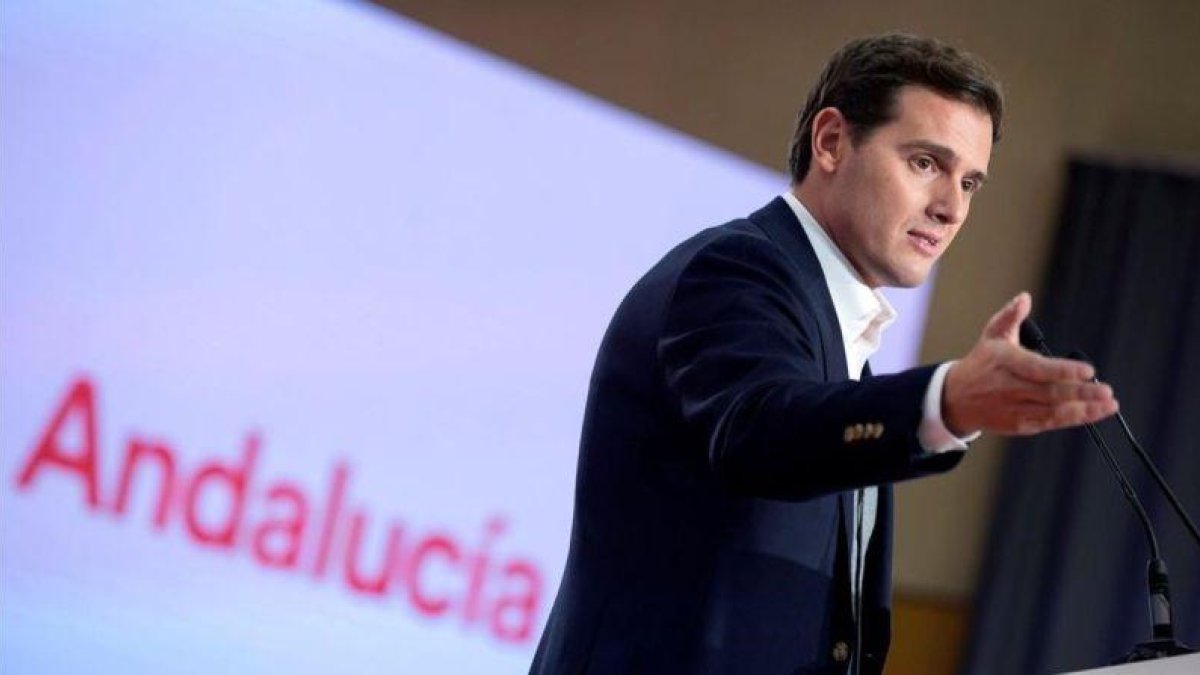 El presidente de Ciudadanos, Albert Rivera.