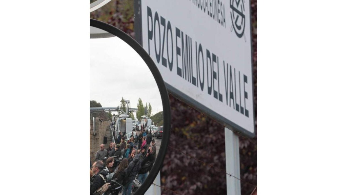 El Pozo Emilio del Valle, donde se produjo el accidente. RAMIRO