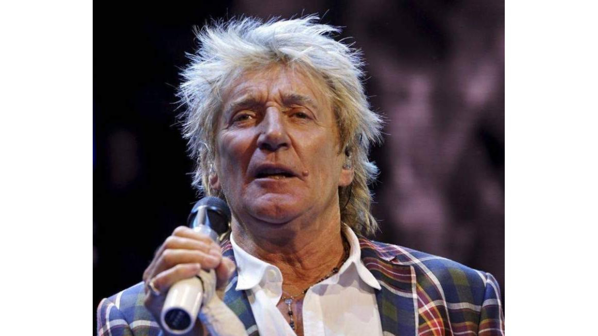 El mítico cantante londinense Rod Stewart. ARCHIVO