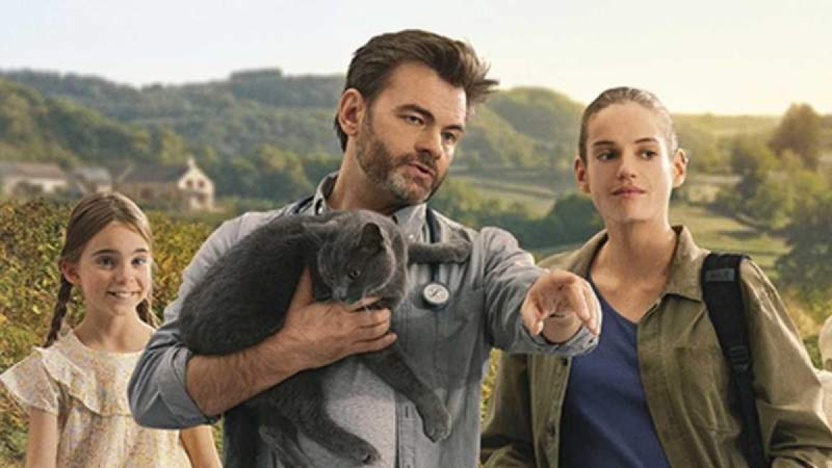 Fotograma de la película ‘Una veterinaria en la Borgoña’. DL