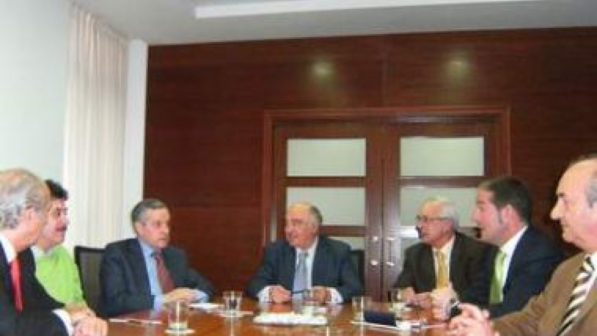 Emilio Gutiérrez, en la Cámara de Comercio.