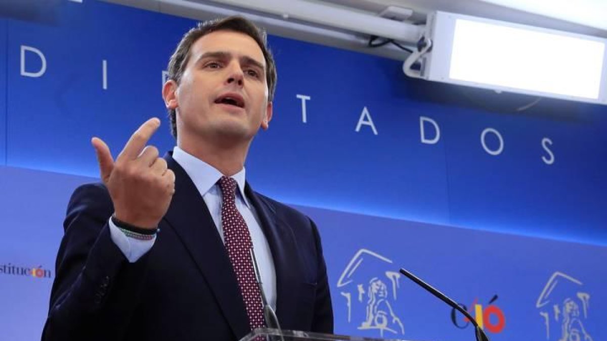 El líder de Ciudadanos, Albert Rivera