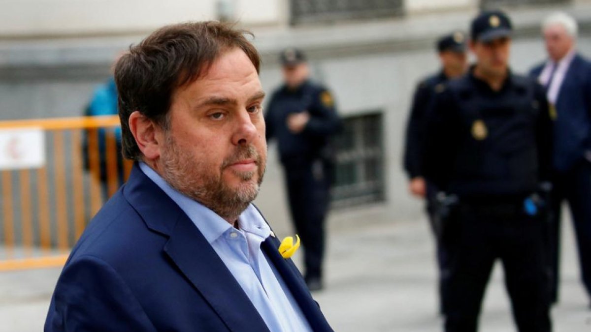 Oriol Junqueras, el pasado noviembre, en Madrid.
