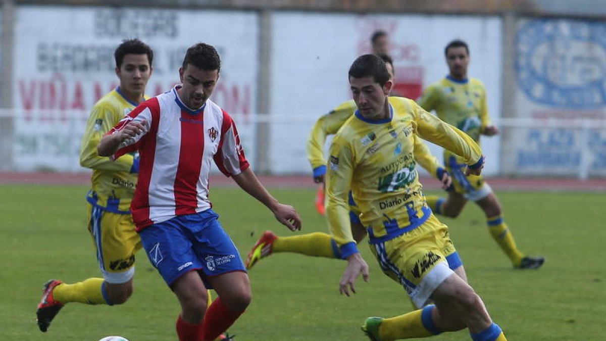 El equipo rojiblanco se vio superado por el líder.
