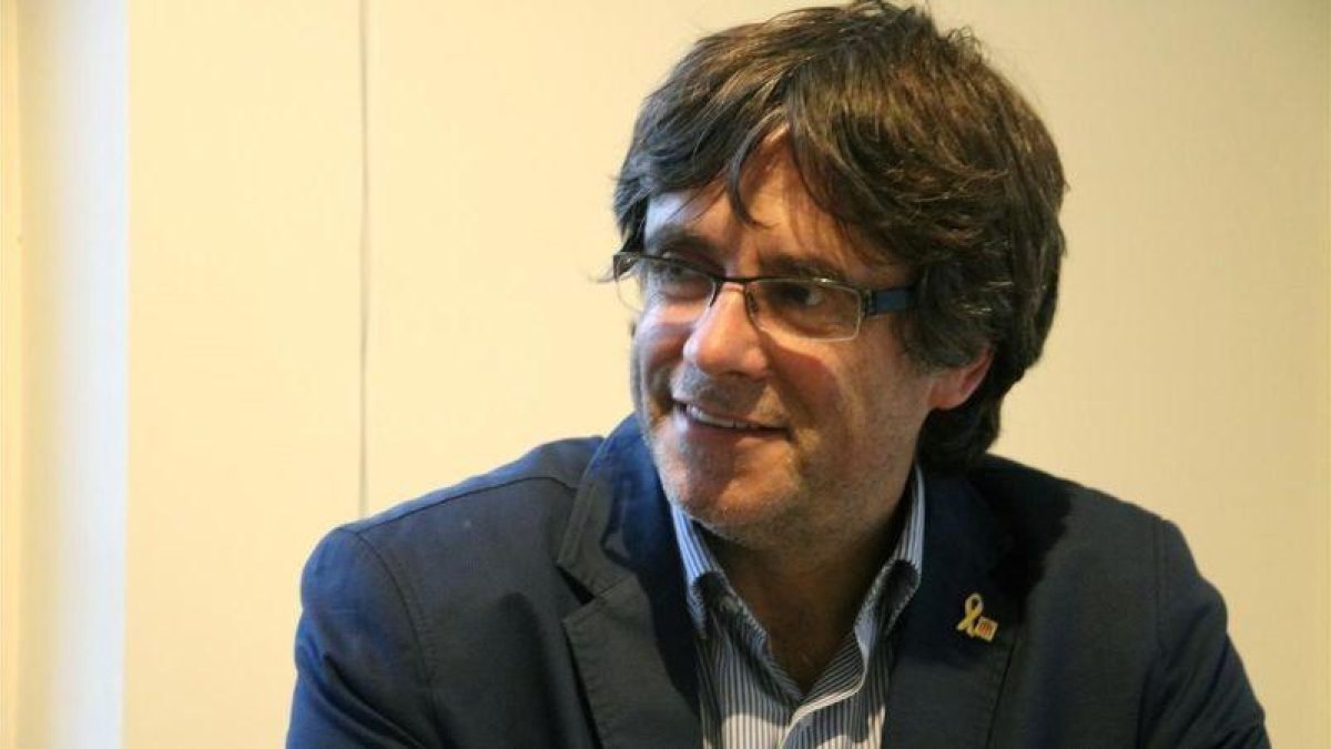Carles Puigdemont el pasado día 21 de septiembre.