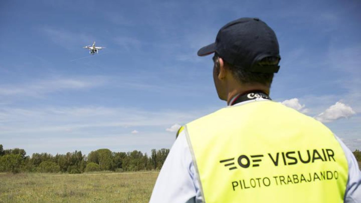Un piloto de drones.