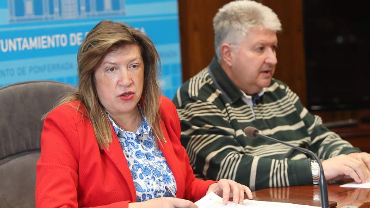 María Antonia Gancedo y Ricardo Miranda, ayer L. DE LA MATA