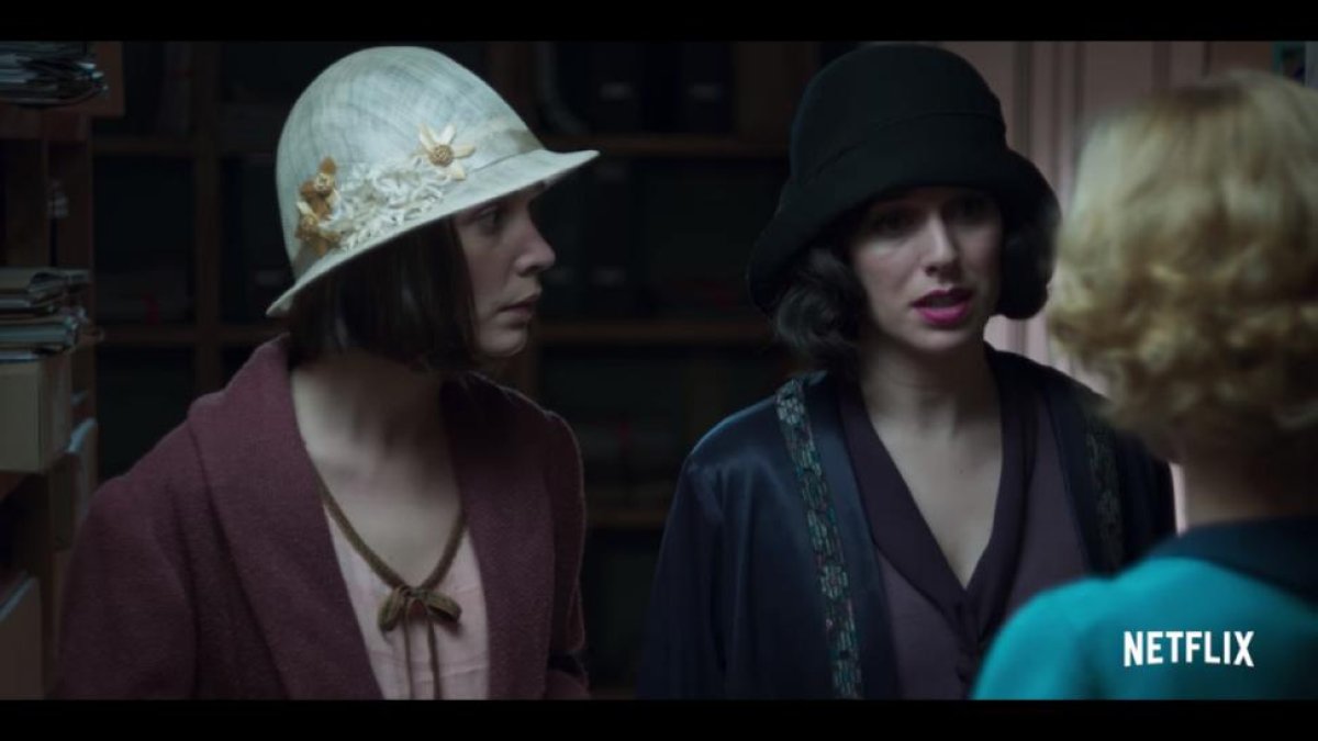 Una imagen de la primera producción española de Netflix, 'Las chicas del cable'.