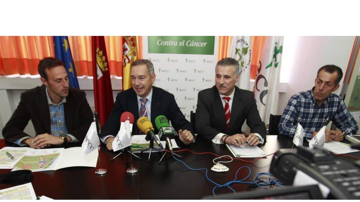 Alejandro Vaquera, Serafín de Abajo, Marcos Cereijo y Francisco Javier Guerra.