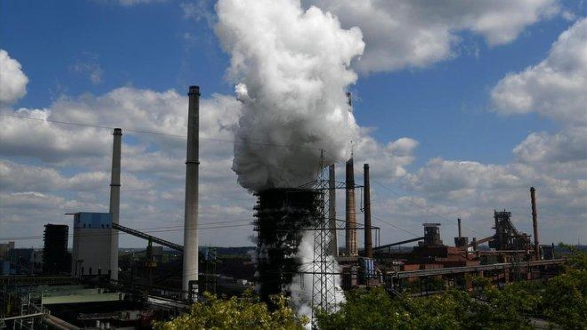 Planta de Duisburgo del conglomerado industrial de Thyssenkrupp.