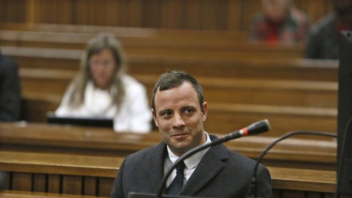 Oscar Pistorius, el pasado 8 de julio, durante el juicio en Pretoria.