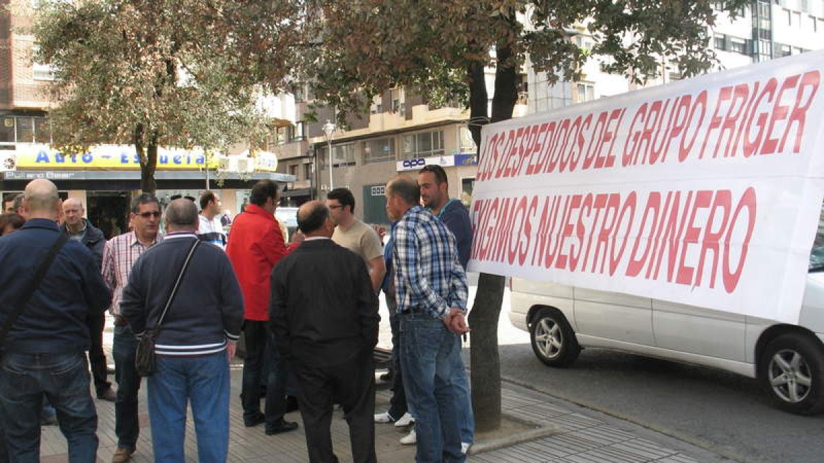 Trabajadores de Friger siguen protestando cada semana.