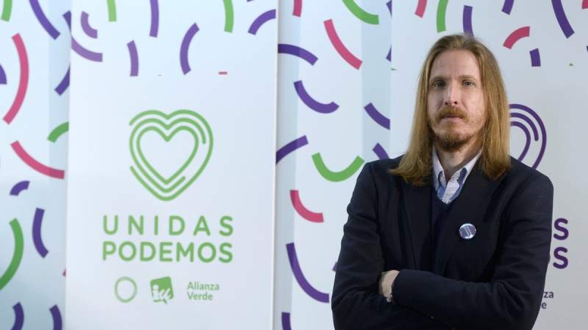 Pablo Fernández, ayer. NACHO GALLEGO