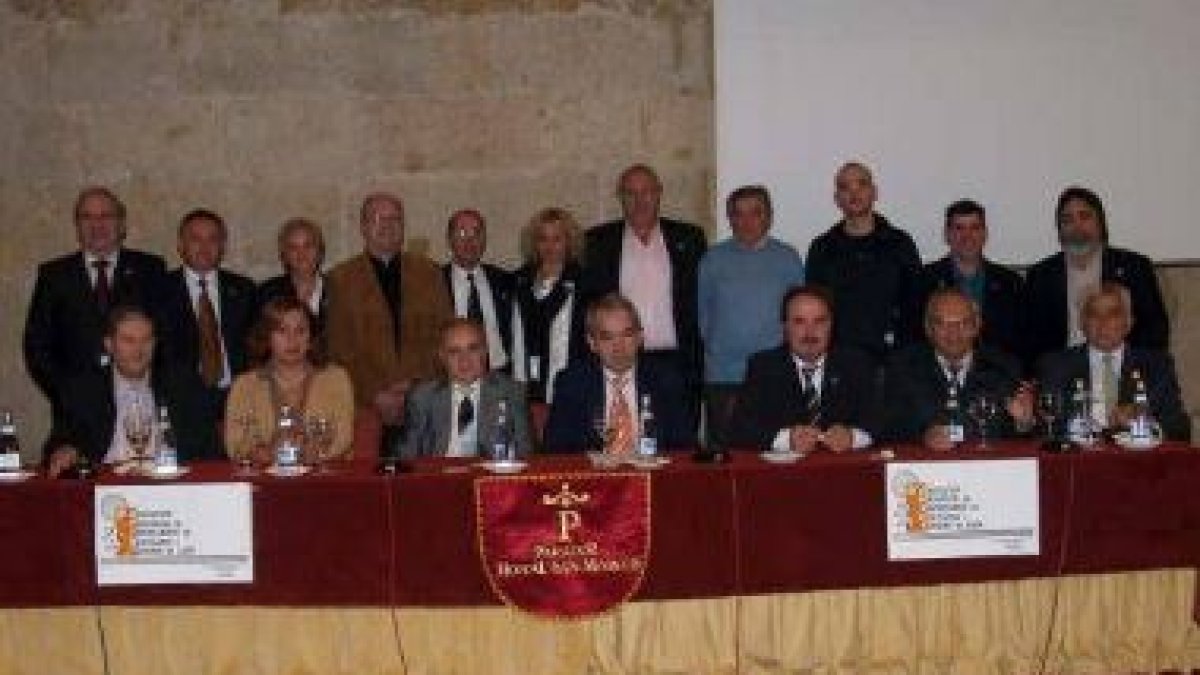 Una instantánea de la fiesta celebrada por la Asociación de Hosteleros de León