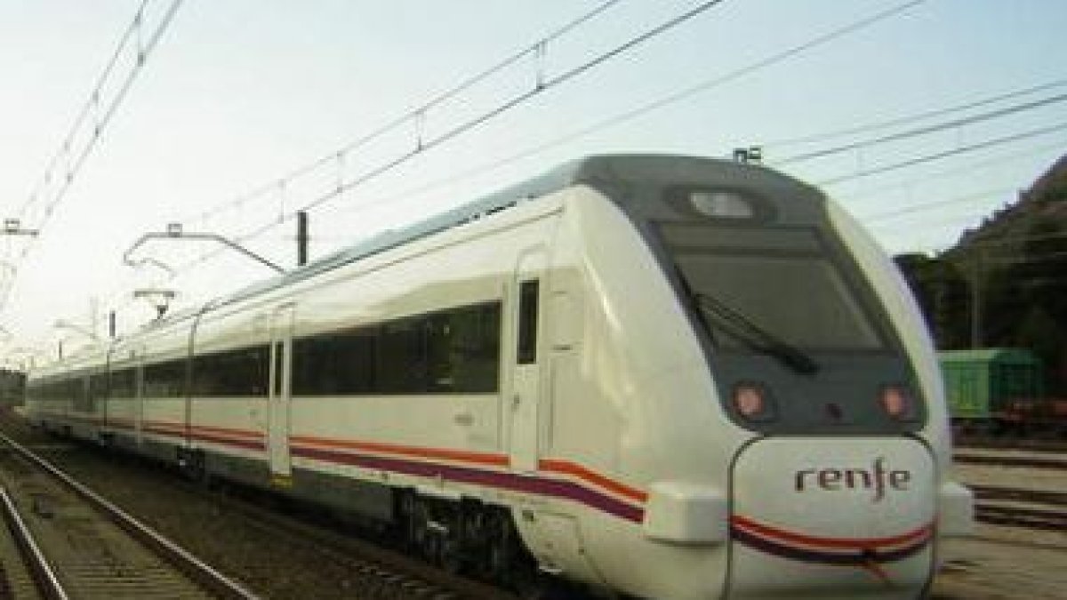 Los nuevos trenes de la serie 449, más modernos y veloces.