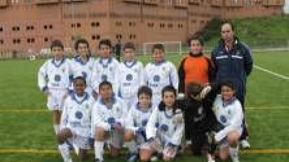 Formación del Santa Marta B de la 1.ª División Provincial Alevín