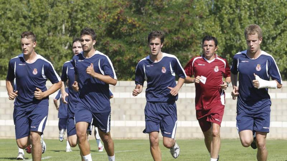 Cembranos intensifica estos días las sesiones de entrenamiento con vistas al estreno liguero.