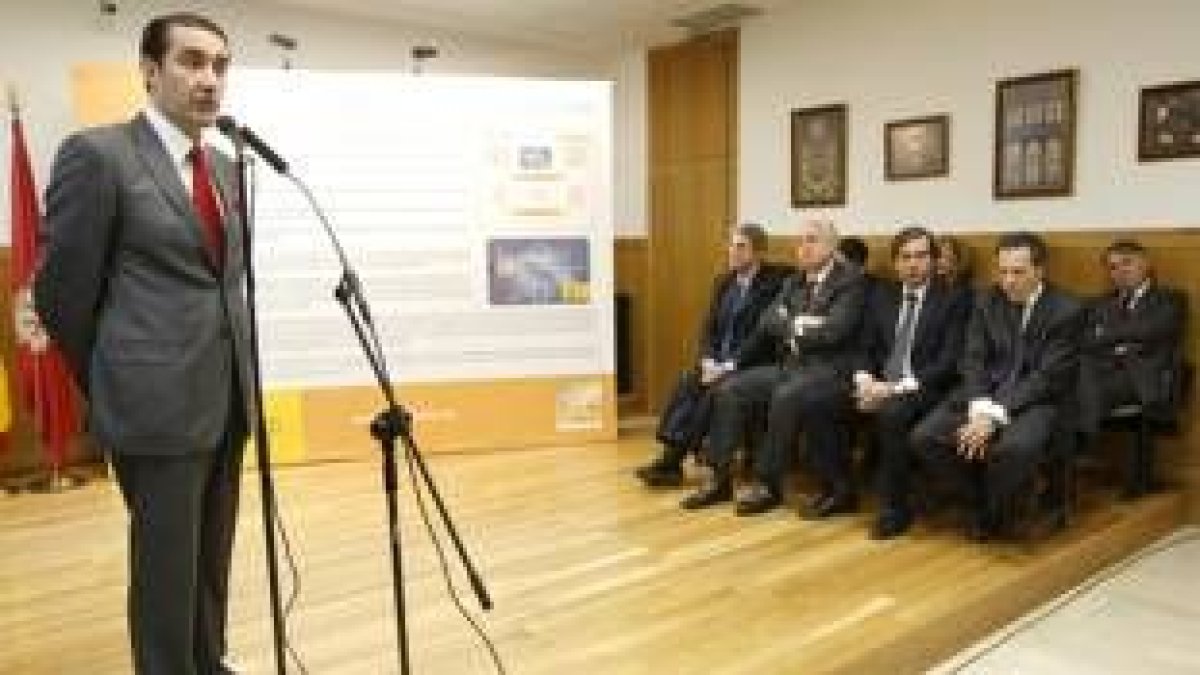 Juan Carlos Suárez-Quiñones, durante la presentación de Lexnet
