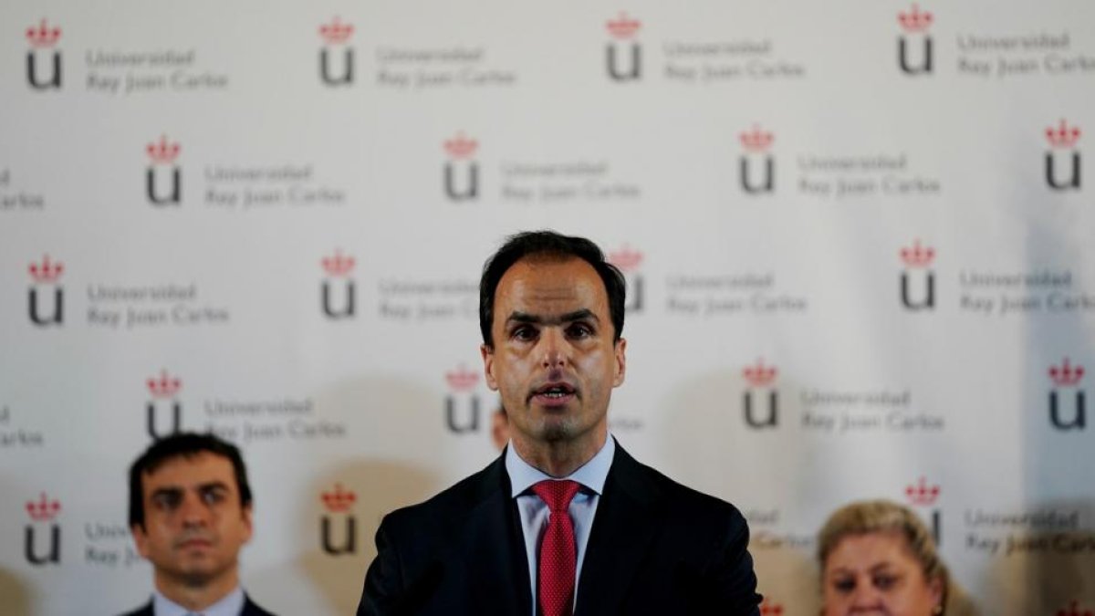Javier Ramos, rector de URJC