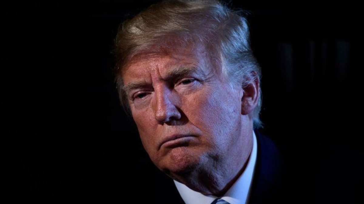 Donald Trump,  presidente de Estados Unidos.