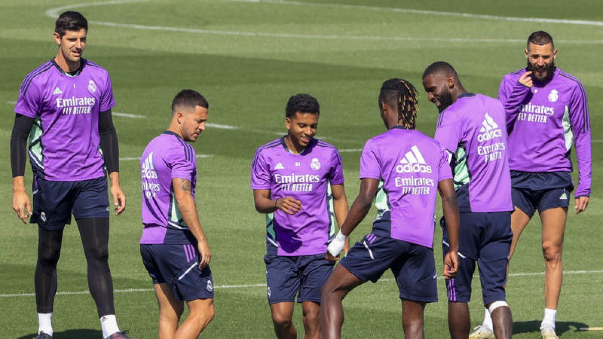 Ancelotti medita cambios para dosificar a su plantilla. ZIPI ARAGON