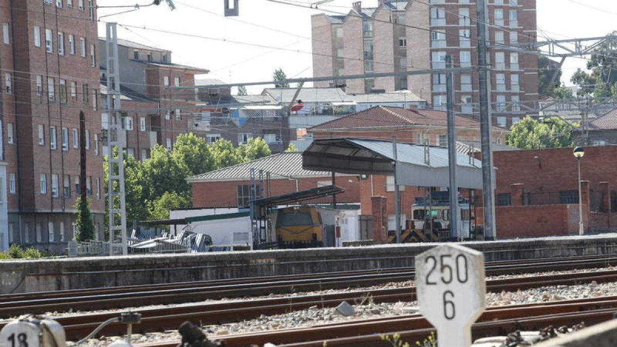 Imagen de archivo de la estación de ferrocarril de Ponferrada. ANA F. BARREDO