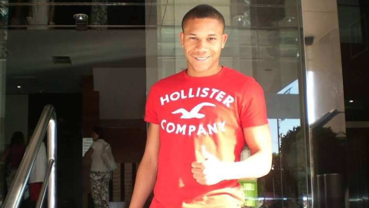 Wellington pasó ayer sus primeras horas en Ponferrada antes de que hoy se incorpore a la disciplina de la Deportiva.