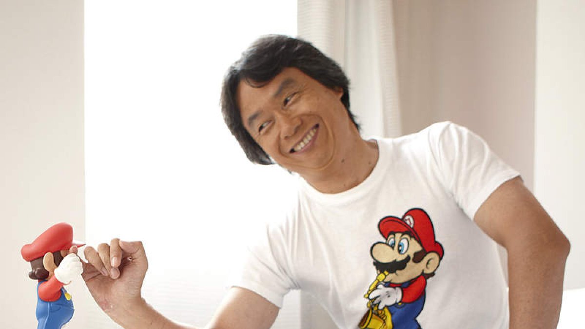Imagen de archivo del japonés Shigeru Miyamoto, creador de ‘Mario Bros’, embajador de Nintendo.