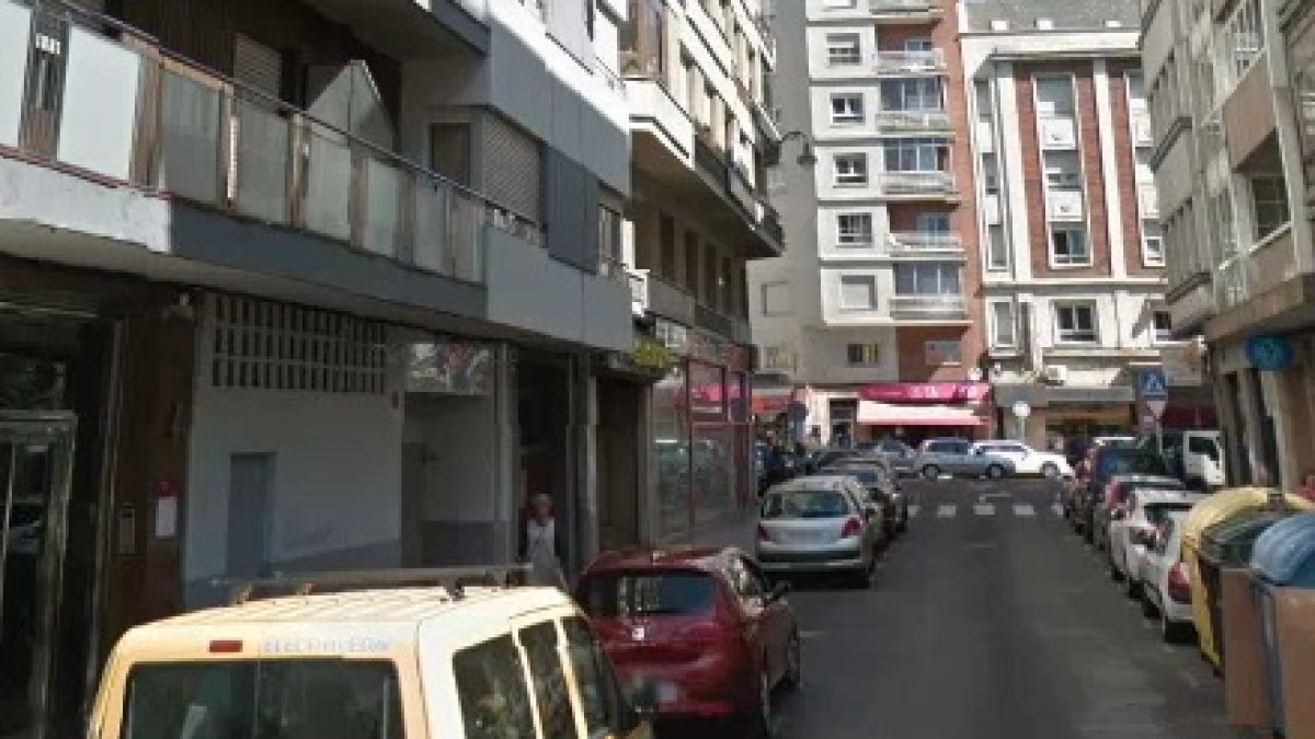 La calle Modesto Lafuente, una de las afectadas. DL