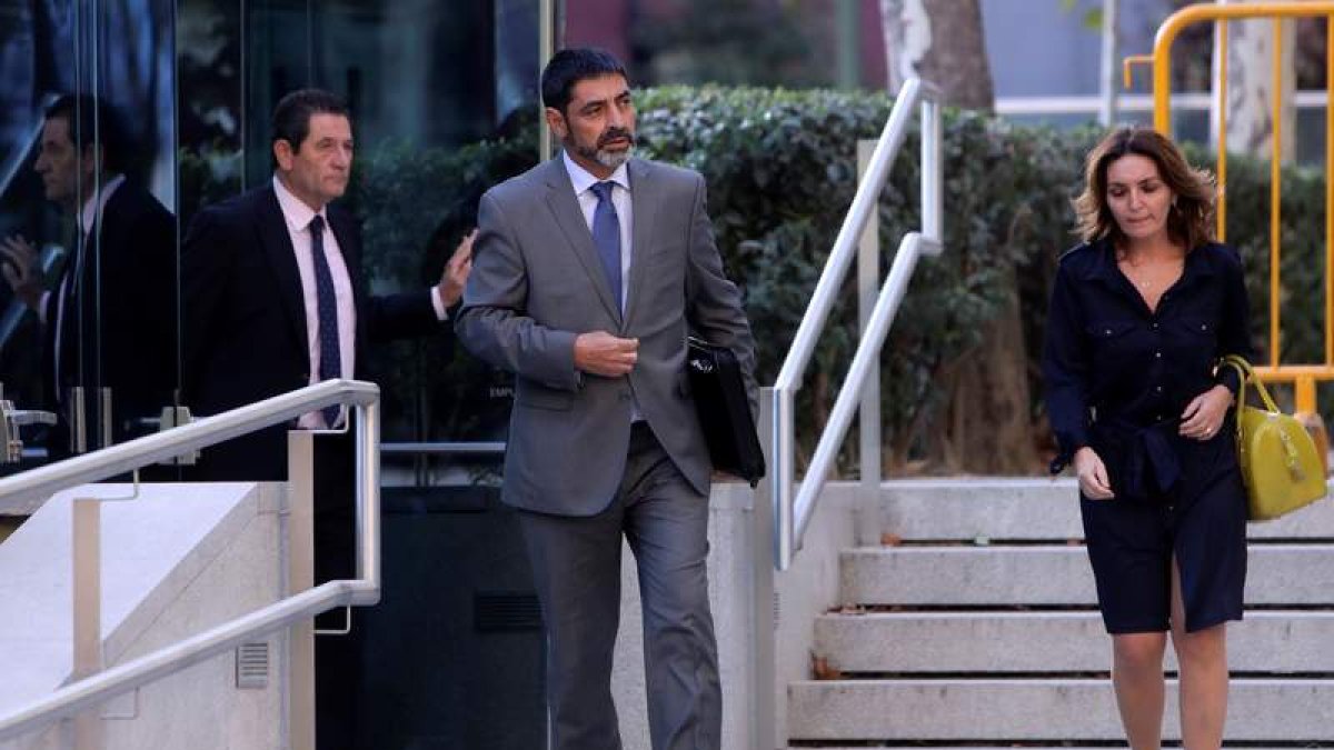 El presunto delito de sedición cometido por Trapero pasará a la jurisdicción de Llarena. KIKO HUESCA