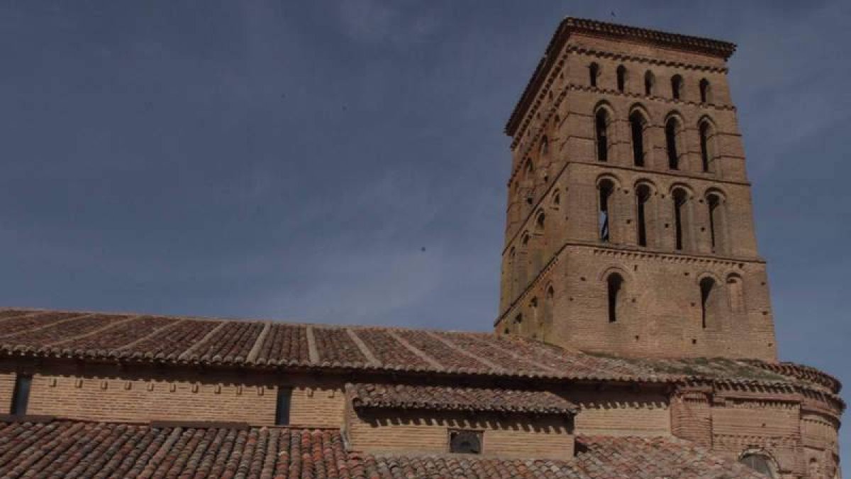 La iglesia de San Lorenzo de Sahagún.
