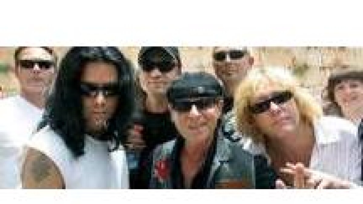 Los integrantes de la mítica banda alemana The Scorpions actuarán en Ponferrada el 6 de septiembre