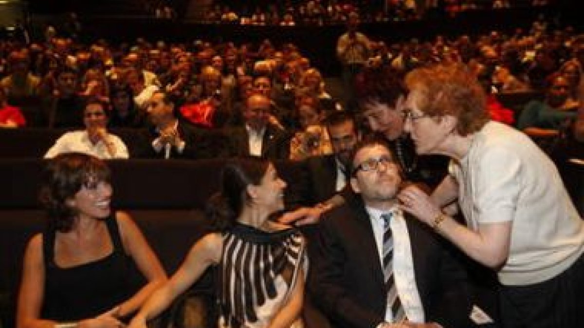 La concejala del PSOE María Rodríguez, ayer.