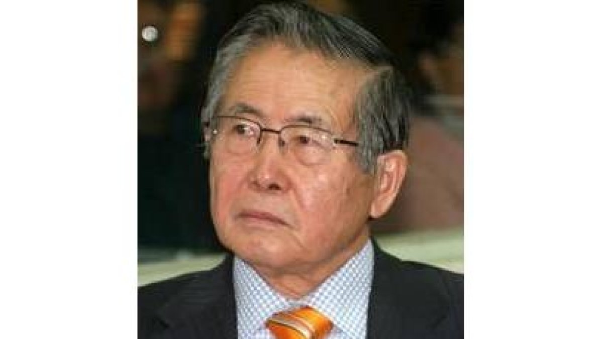 Alberto Fujimori durante una de las sesiones celebradas del juicio