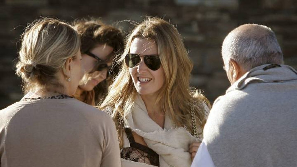 Marta Ortega, hija del fundador de Inditex. MANUEL BRUQUE