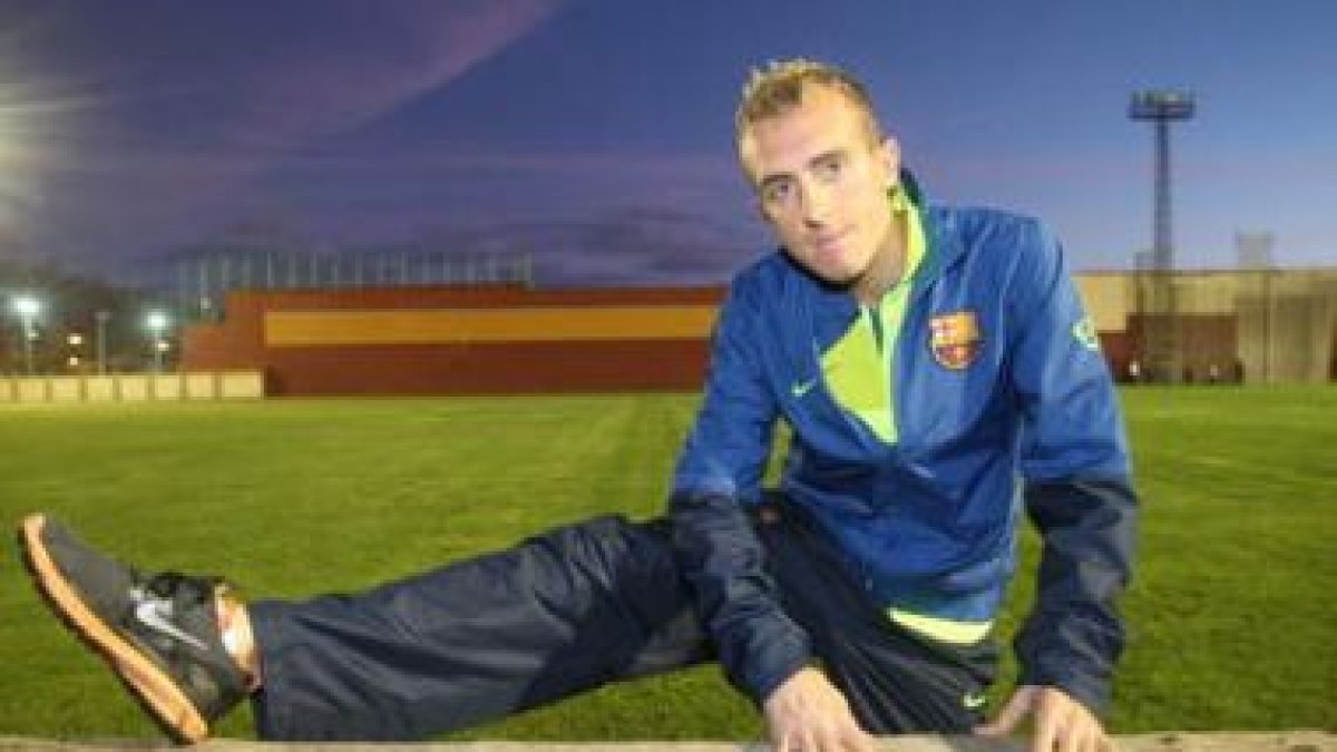 El atleta gordonés Sérgio Sánchez.