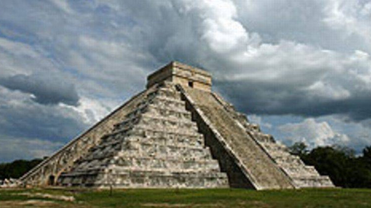 Vista del yacimiento arqueológico maya de Chichen Itza, en México.
