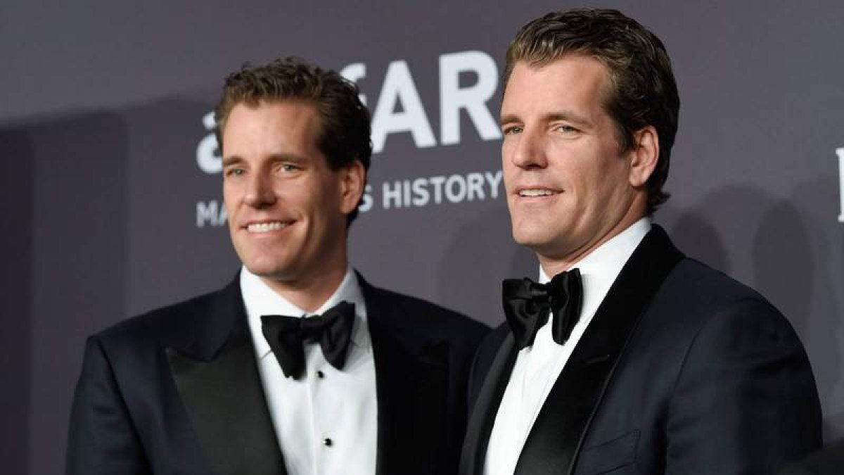 Los hermanos gemelos Tyler y Cameron Winklevoss apuestan por las criptomonedas tras disputar la idea de Facebook. DL