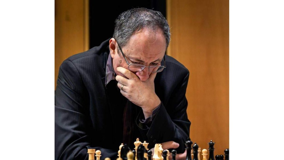 Boris Gelfand, durante una partida. RAMIRO
