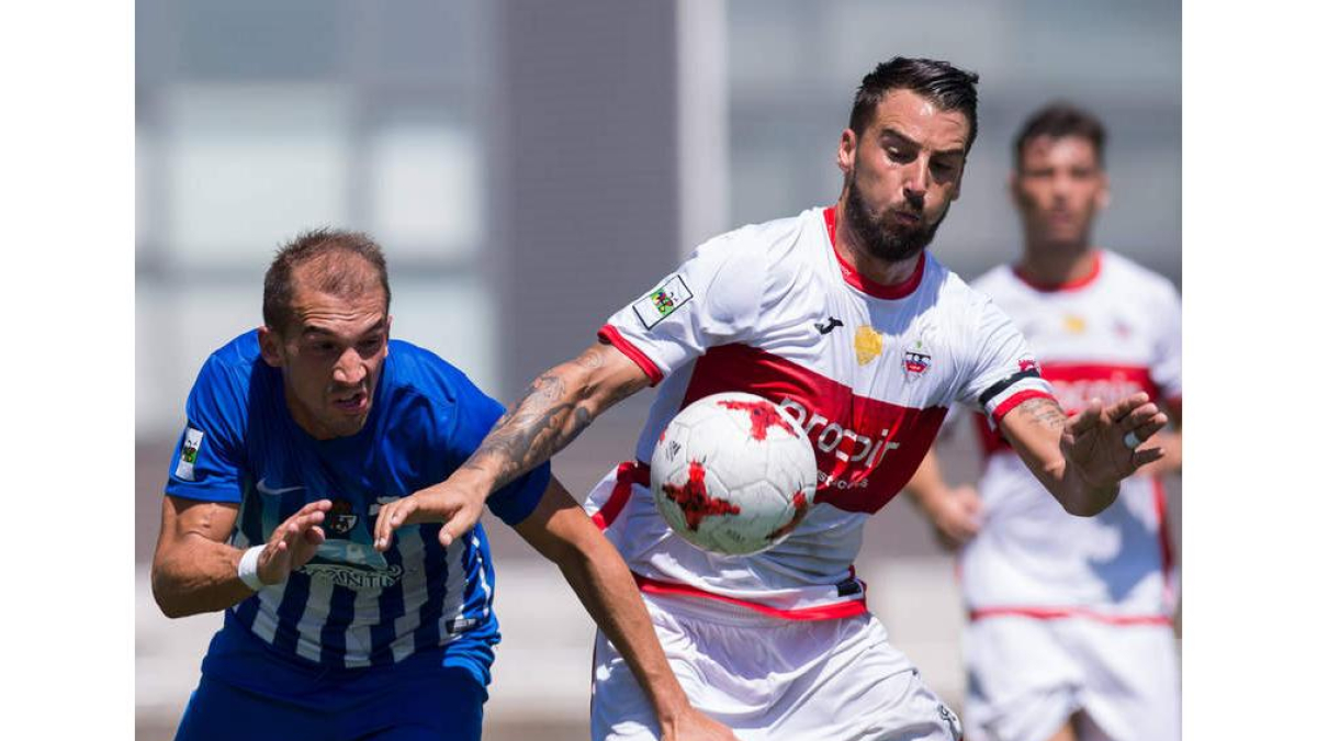 El partido de San Sebastián de los Reyes supuso una decepción en las filas blanquiazules. MATEO VILLALBA