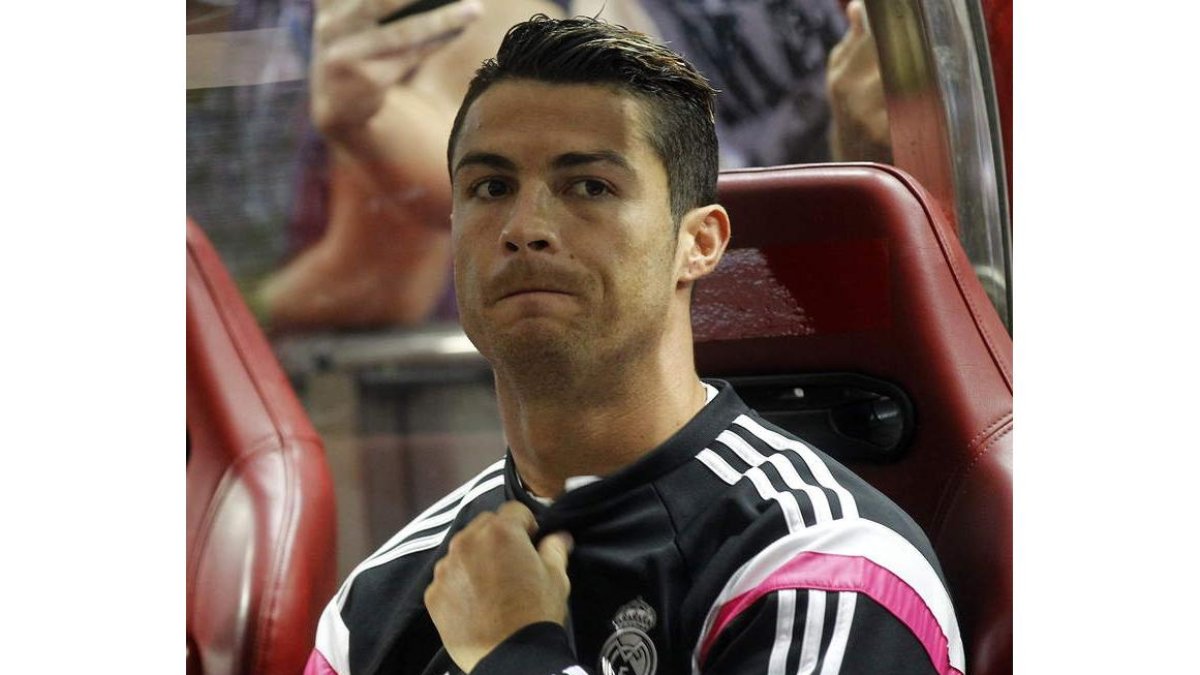El delantero del Real Madrid, Cristiano Ronaldo.