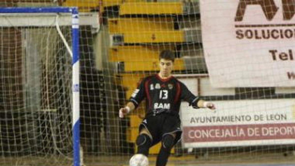 Mañanes fue uno de los destacados del equipo leonés el pasado sábado frente al Zamora a domicilio