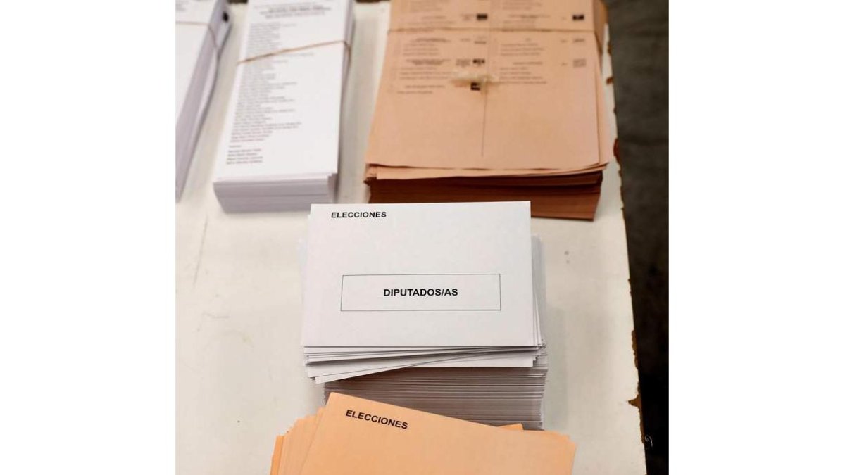 Papeletas electorales. CHEMA MOYA