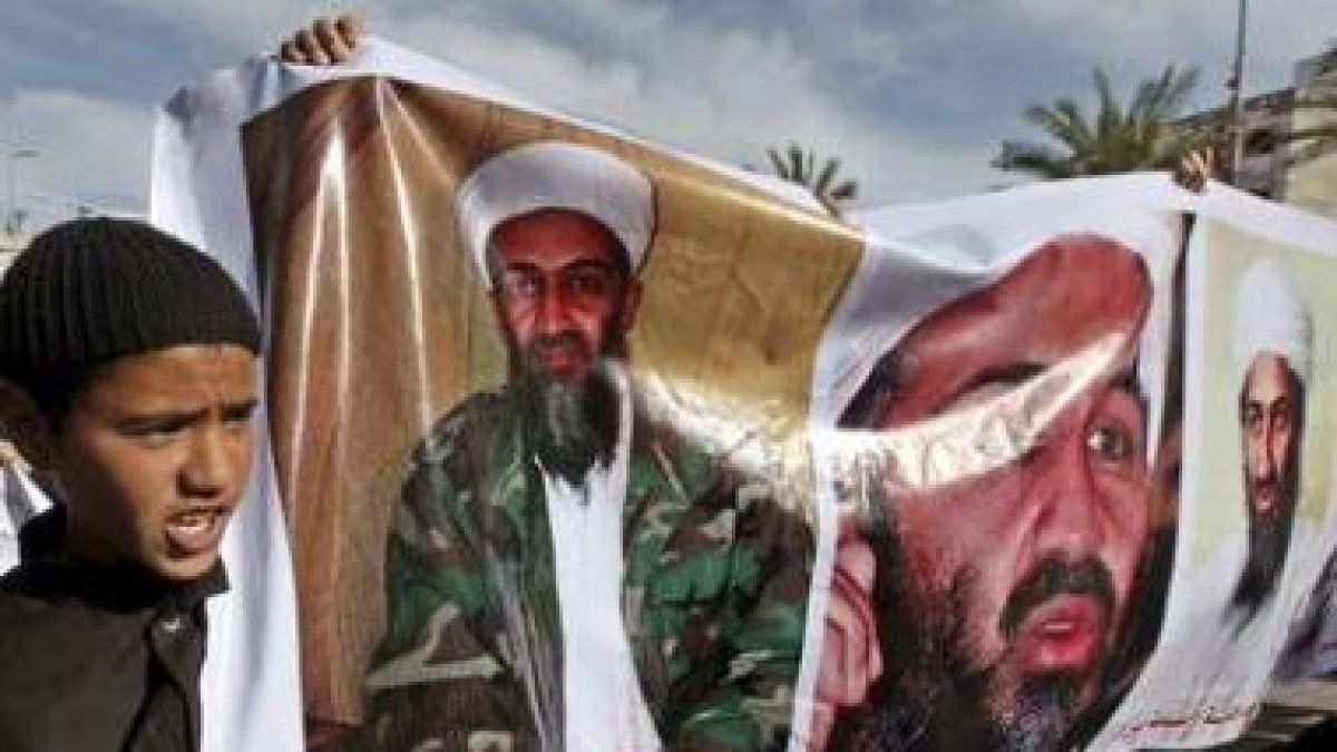Un niño clama venganza por la ejecución de Osama Bin Laden.