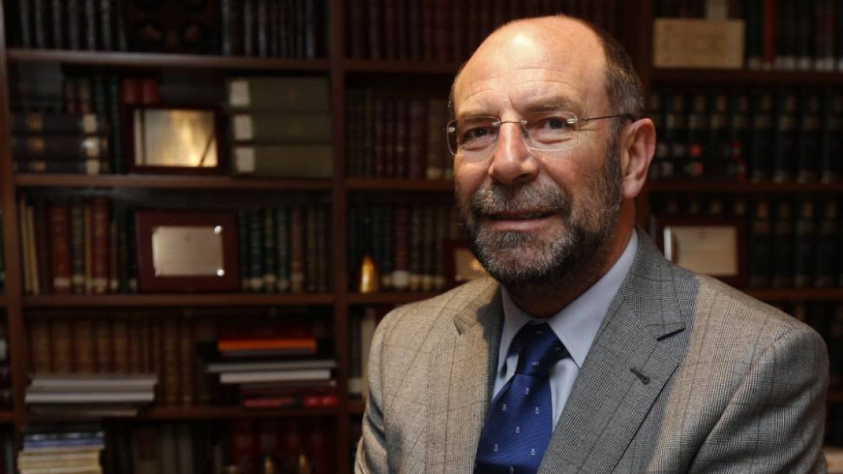 José Luis Gorgojo, decano del Colegio de Abogados de León.