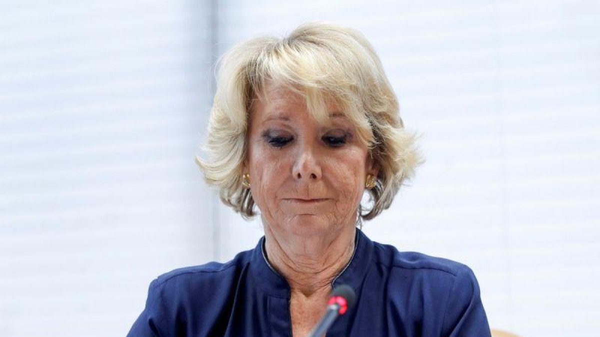 Esperanza Aguirre.