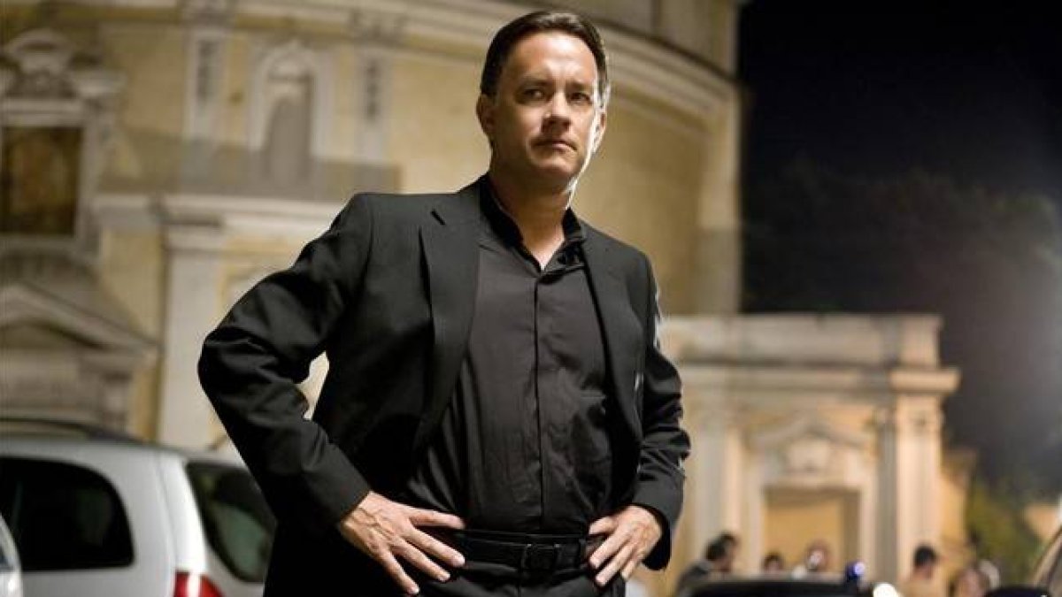 Tom Hanks, en una imagen de 'Ángeles y demonios'.