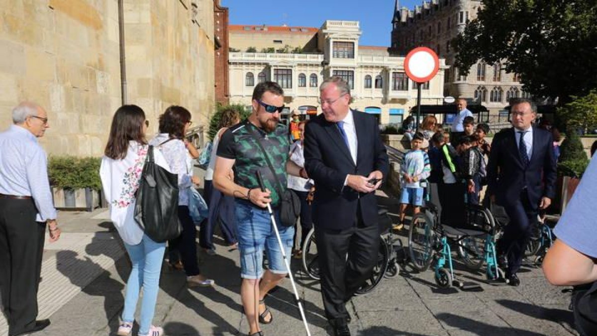 El alcalde participó en los actos de la Semana de la Movilidad